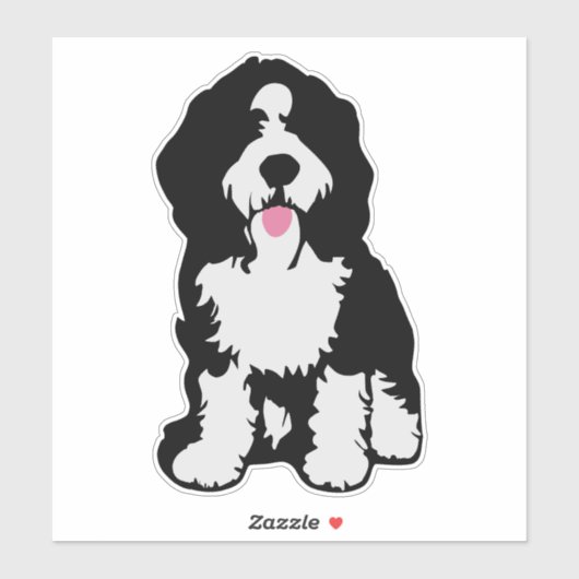 Bernedoodle Sticker (Vel)