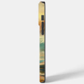 Bernedoodle Strand Surfing Schilderij Case-Mate iPhone Case (Achterkant / Links)