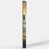 Bernedoodle Strand Surfing Schilderij Case-Mate iPhone Case (Achterkant / Rechts)