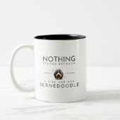 Bernedoodle tweekleurige Mok (Links)