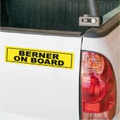 Berner aan boord bumpersticker (Op Truck)