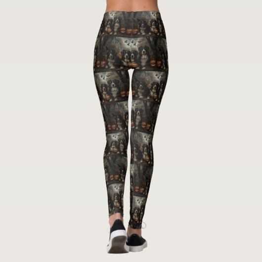 Berner Berg Halloween Nacht Doggy Delight Leggings (Achterkant)