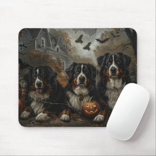 Berner Berg Halloween Nacht Doggy Delight Muismat