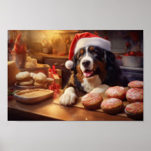 Berner Berg Hond Kerstkoekjes Vakantie