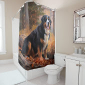 Berner berg in herfst laat Herfst inspireren Douchegordijn (In situ)