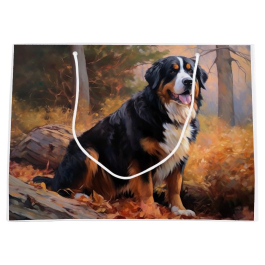 Berner berg in herfst laat Herfst inspireren Groot Cadeauzakje (Voorkant)