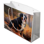 Berner berg in herfst laat Herfst inspireren Groot Cadeauzakje (Achterkant Gekanteld)