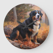 Berner berg in herfst laat Herfst inspireren Grote Klok (Voorkant)