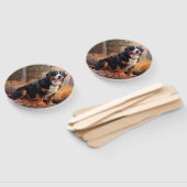 Berner berg in herfst laat Herfst inspireren Handwaaier (Niet-gemonteerd)