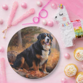 Berner berg in herfst laat Herfst inspireren Papieren Bordje (Feest)