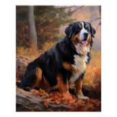 Berner berg in herfst laat Herfst inspireren Perfect Poster (Voorkant)