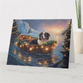 Berner Berg Kerst Feestelijke reis Kaart (Voorkant)