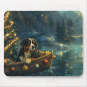 Berner Berg Kerst Feestelijke reis Muismat (Voorkant)