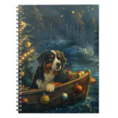 Berner Berg Kerst Feestelijke reis Notitieboek (Voorkant)