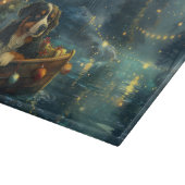 Berner Berg Kerst Feestelijke reis Snijplank (Hoek)