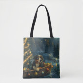 Berner Berg Kerst Feestelijke reis Tote Bag (Voorkant)