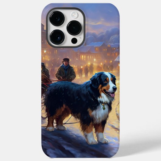 Berner Berg Kerstfeest Seizoen Case-Mate iPhone Case (Achterkant)