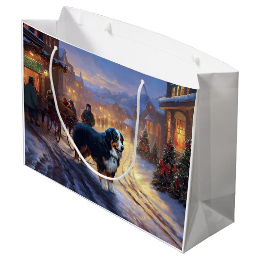 Berner Berg Kerstfeest Seizoen Groot Cadeauzakje (Achterkant Gekanteld)