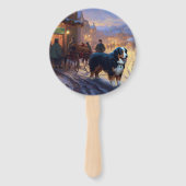 Berner Berg Kerstfeest Seizoen Handwaaier (Achterkant)