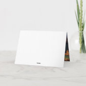 Berner Berg Kerstfeest Seizoen Kaart (Achterkant)