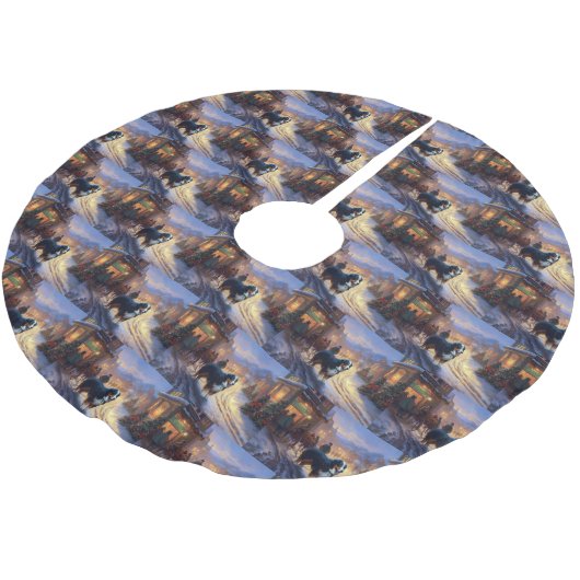 Berner Berg Kerstfeest Seizoen Kerstboom Rok (Gekanteld)