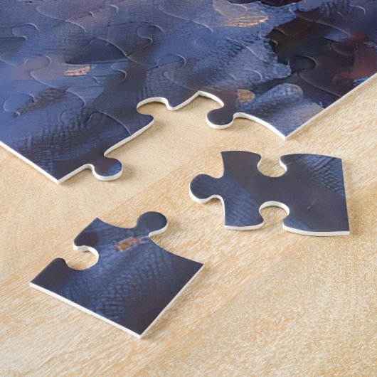 Berner Berg Kerstfeest Seizoen Legpuzzel (Zijkant)