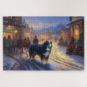 Berner Berg Kerstfeest Seizoen Legpuzzel (Horizontaal)