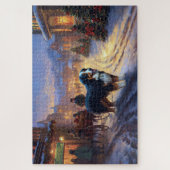 Berner Berg Kerstfeest Seizoen Legpuzzel (Verticaal)