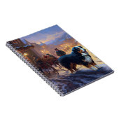 Berner Berg Kerstfeest Seizoen Notitieboek (Rechterzijde)