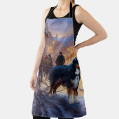 Berner Berg Kerstfeest Seizoen Schort (Insitu)