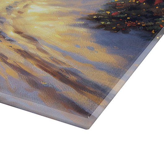 Berner Berg Kerstfeest Seizoen Snijplank (Hoek)