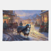 Berner Berg Kerstfeest Seizoen Theedoek (Horizontaal)