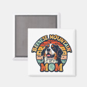 Berner Berg Mam: Waar Liefde en Stijl Botsen Magneet (Voorkant / Achterkant)