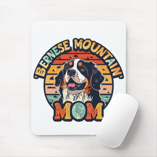 Berner Berg Mam: Waar Liefde en Stijl Botsen Muismat (Met muis)