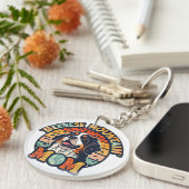 Berner Berg Mam: Waar Liefde en Stijl Botsen Sleutelhanger (Voorkant Rechts)