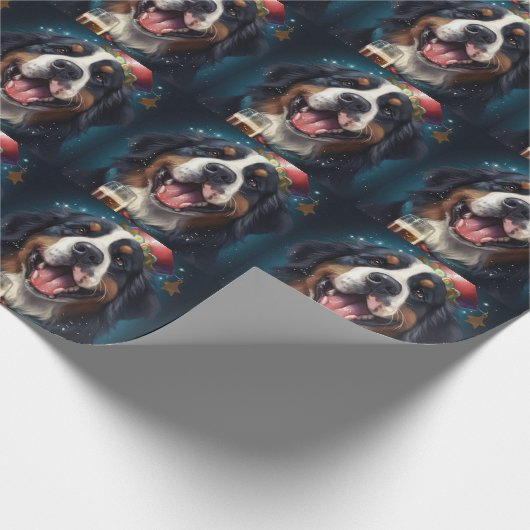 Berner Berg Nieuwjaar Cadeaupapier (Hoek)