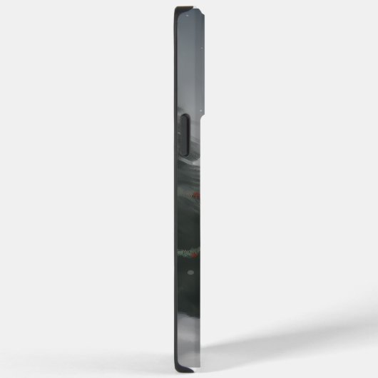 Berner Berghond in Sneeuw Kerstmis Case-Mate iPhone Case (Achterkant / Rechts)