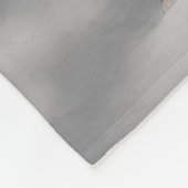 Berner Berghond in Sneeuw Kerstmis Fleece Deken (Hoek)