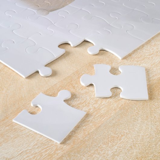 Berner Berghond in Sneeuw met Kerstboom Legpuzzel (Zijkant)