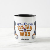 Berner berghond Je maakt mijn staart wag Mok (Midden)