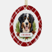 Berner Berghond Keramische Cirkel Ornament (Rechts)