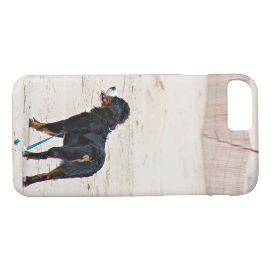 Berner Berghond op zand Case-Mate iPhone Case (Achterkant (Horizontaal))