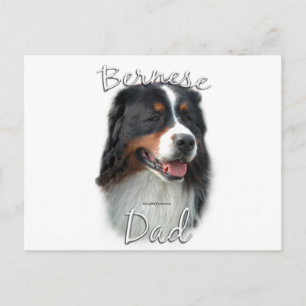 Berner Berghond Papa 2 Briefkaart