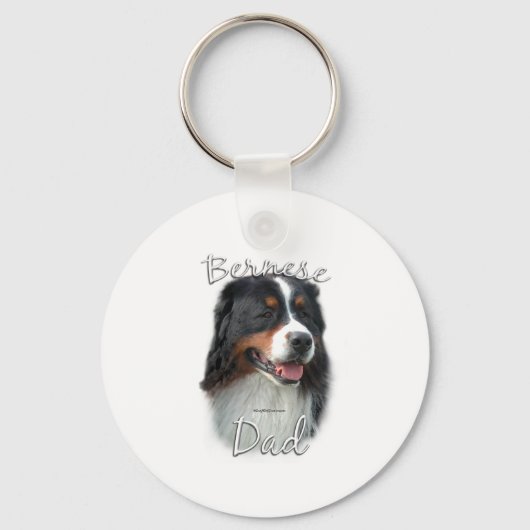 Berner Berghond Papa 2 Sleutelhanger (Voorkant)