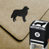 Berner Berghond Silhouet Zelfinkt Stempel