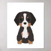 Berner berghondenkwekerij & Kinder decoratie Poste (Voorkant)