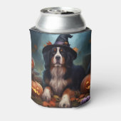 Berner bergpompoenen Halloween eng Blikjeskoeler (Blikje Achterkant)