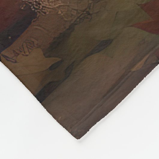 Berner bergpompoenen Halloween eng Fleece Deken (Hoek)