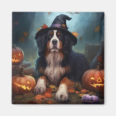 Berner bergpompoenen Halloween eng Magneet (Voorkant)