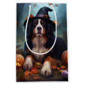 Berner bergpompoenen Halloween eng Medium Cadeauzakje (Voorkant)